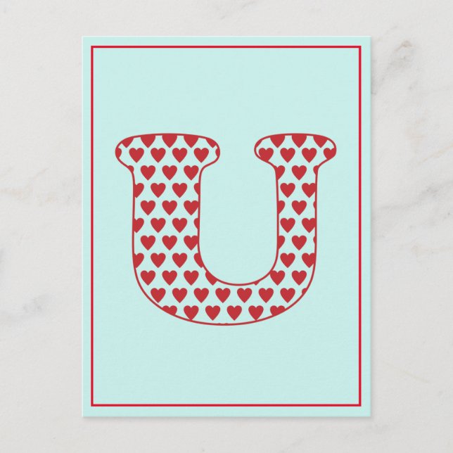 KÄRLEK U VYKORT (Framsida)