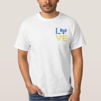 Kärlek Ukraina Shirt Heart Ukraina T