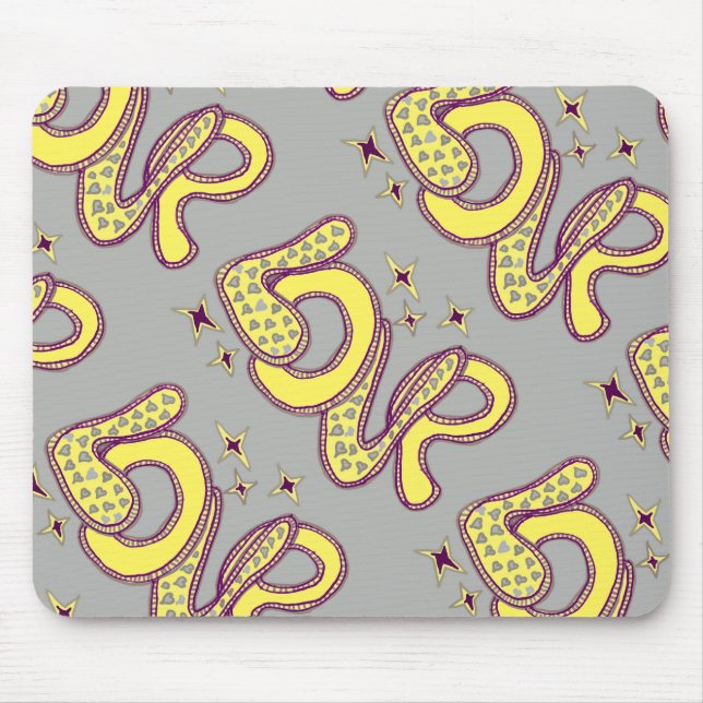 Kärlek under 1960-talet stil musmatta (Framsidan)