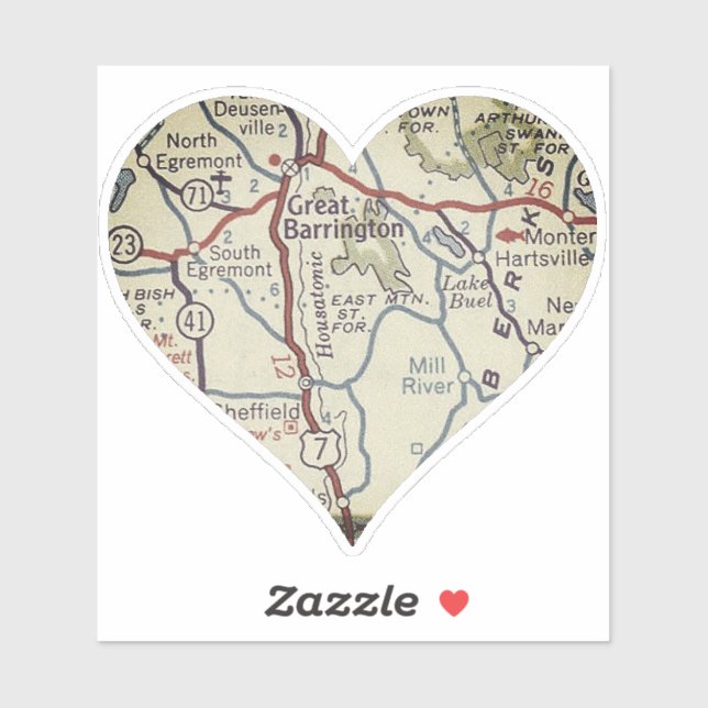 Kärlek Underbar Barrington Klistermärken (Ark)