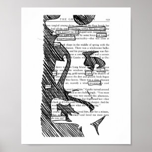 Kärlek (Underbaren Gatsby) Poster