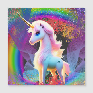 Kärlek Unicorn Rainbow