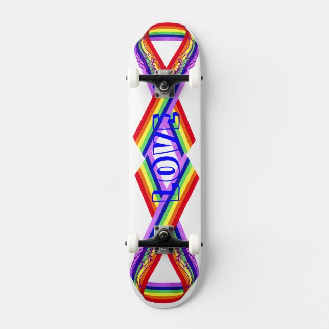 Kärlek & Unity Roller_ Skateboard Bräda 19,5 Cm (Framsida)