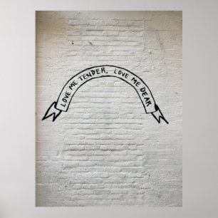 Kärlek: upphandla kärlek, kära väggcitat poster
