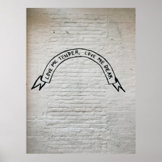 Kärlek: upphandla kärlek, kära väggcitat poster