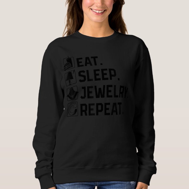 Kärlek Upprepad Processaa eterjuvelry Skapar i vil T Shirt (Framsida)