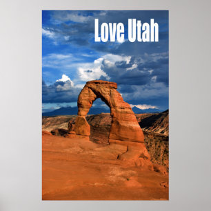 Kärlek Utah Poster