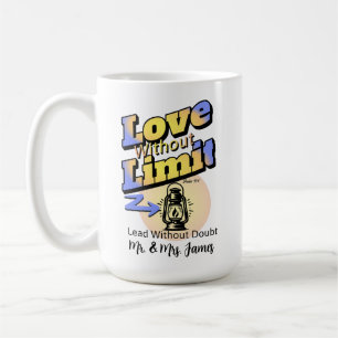 Kärlek utan gräns- Psalm 91:4 Kaffemugg