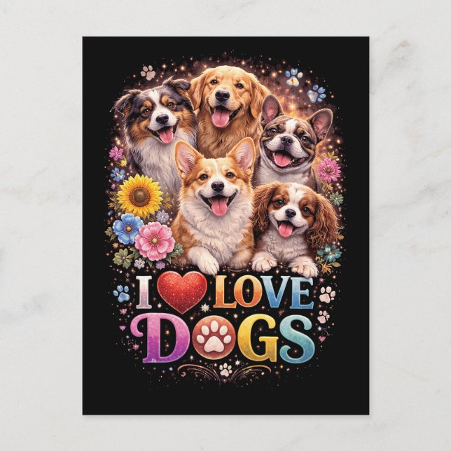 Kärlek Utan Gränser Vykort (Framsida)