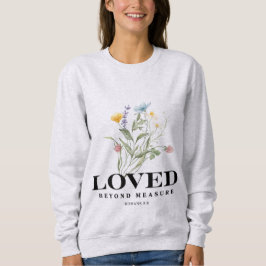 Kärlek Utan Mått – Romarbrevet 5:8 Kristna Bibeln T Shirt
