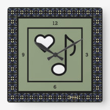 KÄRLEK Vad du gör Clock av Adiela Akoo