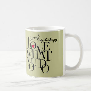 Kärlek vad du skolar psykologimuggen kaffemugg