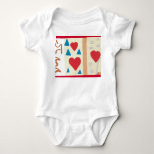 Kärlek Väg Baby Jersey Bodykostydräkt T Shirt