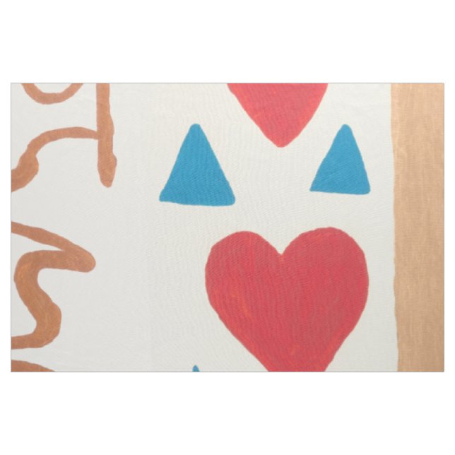 Kärlek Väg Fabric Tyg (Yard)