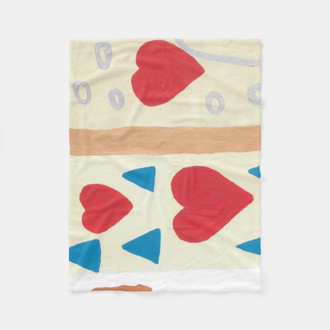 Kärlek Väg Fleece Blanket (Framsidan)