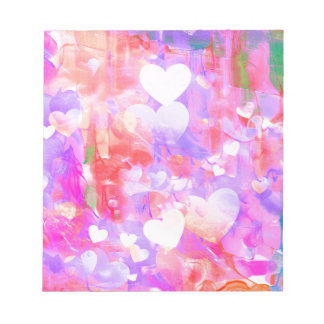 Kärlek, Valentine, Day, Heart, Women, Rosa, Ro Anteckningsblock