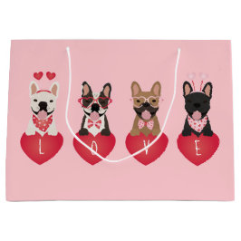 Kärlek Valentine Fransk Bulldog