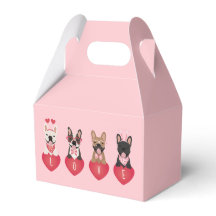 Kärlek Valentine Fransk Bulldog