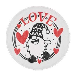 Kärlek Valentine Gnome Hearts