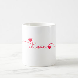 kärlek Valentine Kaffemugg
