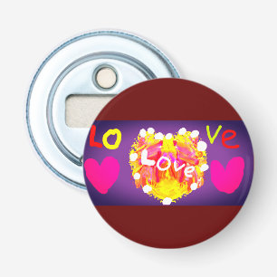 Kärlek Valentine Mugg Magnet Flasköppnare