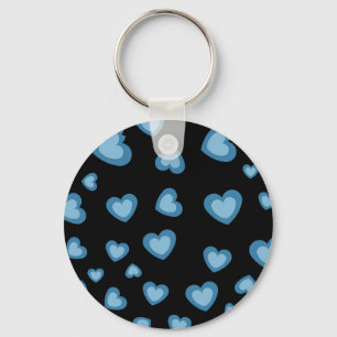 KÄRLEK VALENTINE PARTY MED HEARTS FLOWER GIFT KEYC NYCKELRING
