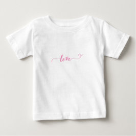 Kärlek-Valentine—Rosa Cute Tee Shirt