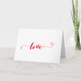 Kärlek-Valentine-Swirls Helgkort