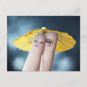 Kärlek Valentine vykort