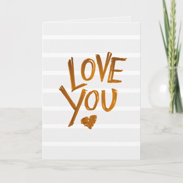 Kärlek! Valentineser Helgkort (Framsida)