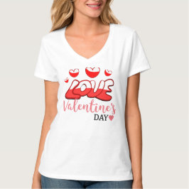 kärlek valentins dag T-Shirt