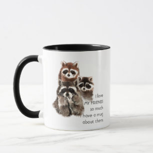 Kärlek Vänner så mycket, jag citerar så mycket Rol Mugg
