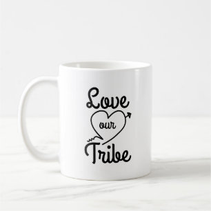 Kärlek vår stam med foto kaffemugg