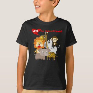 Kärlek Våra djurvänner T Shirt