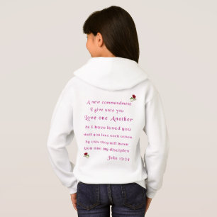 Kärlek varandra eftersom jag har älskat er två sid t shirt
