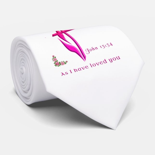 Kärlek varandra som jag har älskat dig slips (Rullad)