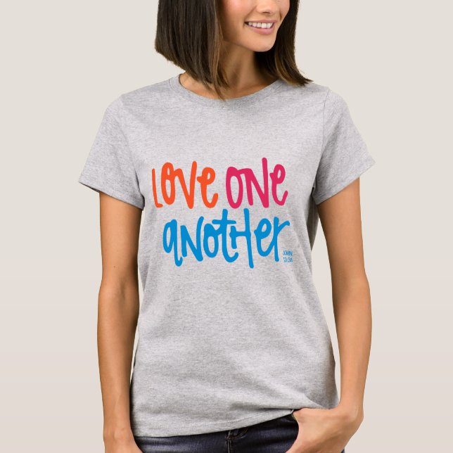 Kärlek varandra t shirt (Framsida)