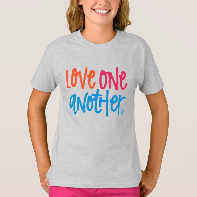 Kärlek varandra t shirt (Framsida)