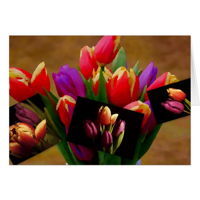 Kärlek vardagskort hälsningskort (Framsidan Horizontal)