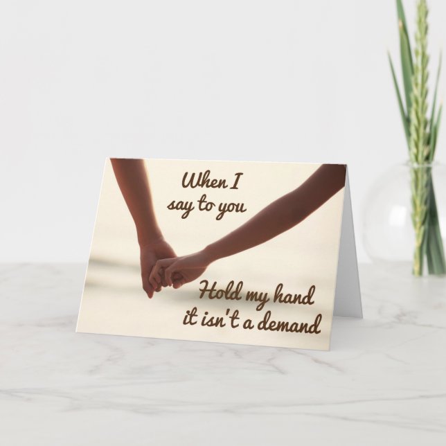 **KÄRLEK VARJE DAG PÅ VARJE SÄTT** KORT (Framsida)