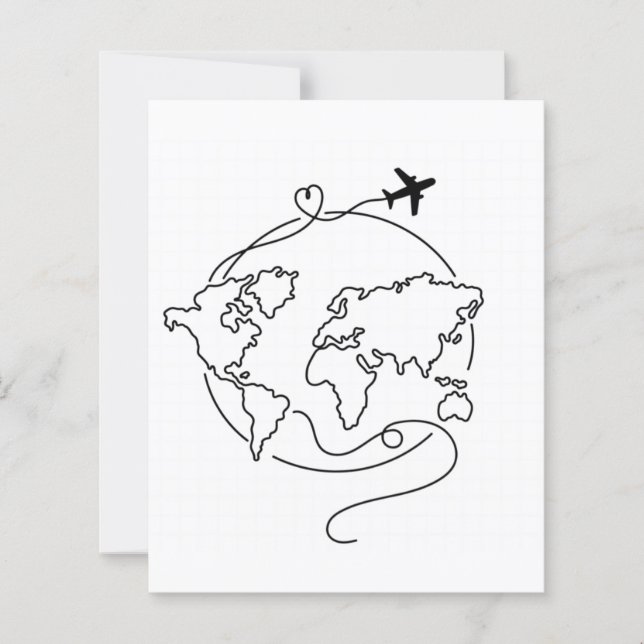 🌍 Kärlek Värld runt ✈️ (Framsida)