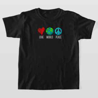 Kärlek Världsfrid T Shirt