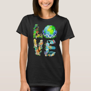 Kärlek Världsjorddagen 2022 - Planet Environmental T Shirt