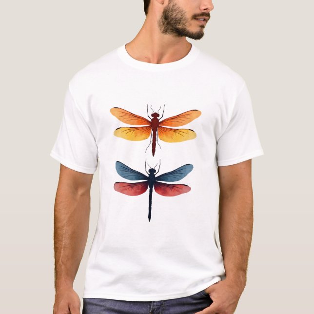 Kärlek Vattenflottor barn liten enkel Minimalistis T Shirt (Framsida)