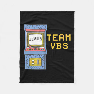 Kärlek Vbs 2024 Video Game Vacation Bible School R Fleecefilt