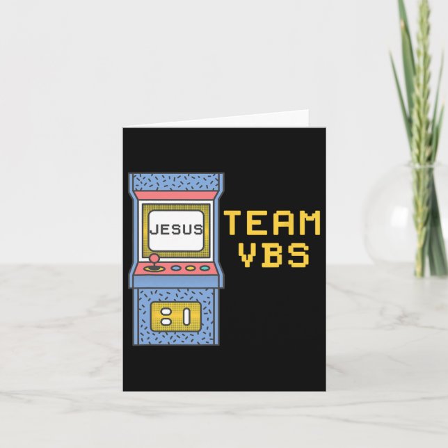 Kärlek Vbs 2024 Video Game Vacation Bible School R Kort (Framsida)