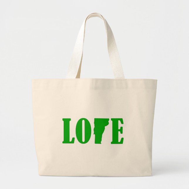 Kärlek Vermont Tote Bag Jumbo Tygkasse (Framsidan)