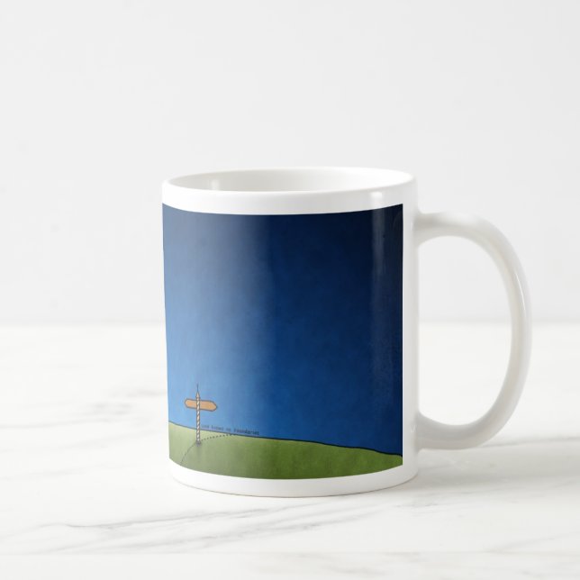 Kärlek vet inga gränser kaffemugg (Höger)
