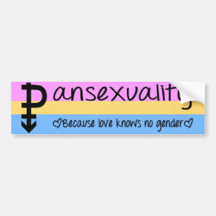 Kärlek vet ingen genderbildekal bildekal
