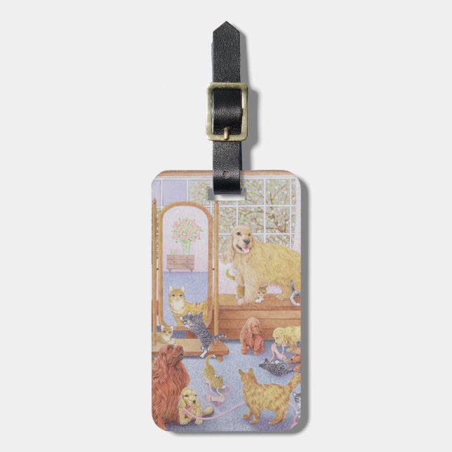 Kärlek vet ingen hejd bagagebricka (Vertikal Framsida)